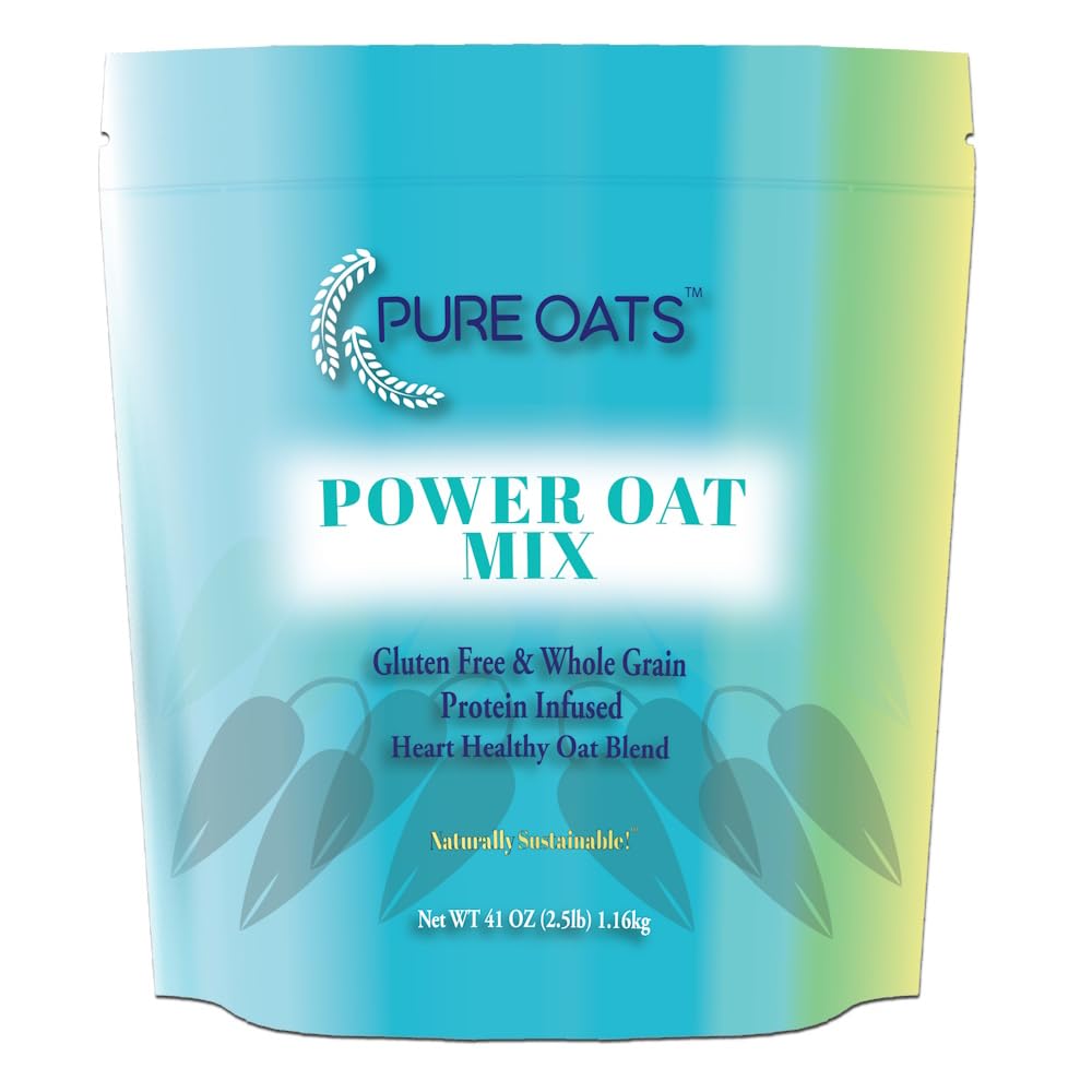 PureOats Power Oat Mix, Gluten Free, Protein Infused, Whole Grain, 41